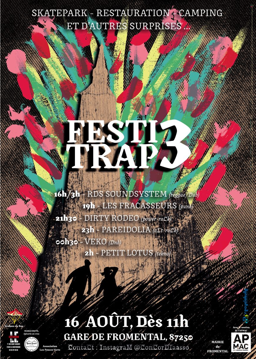 Affiche de Festitrap 3, festival 2025