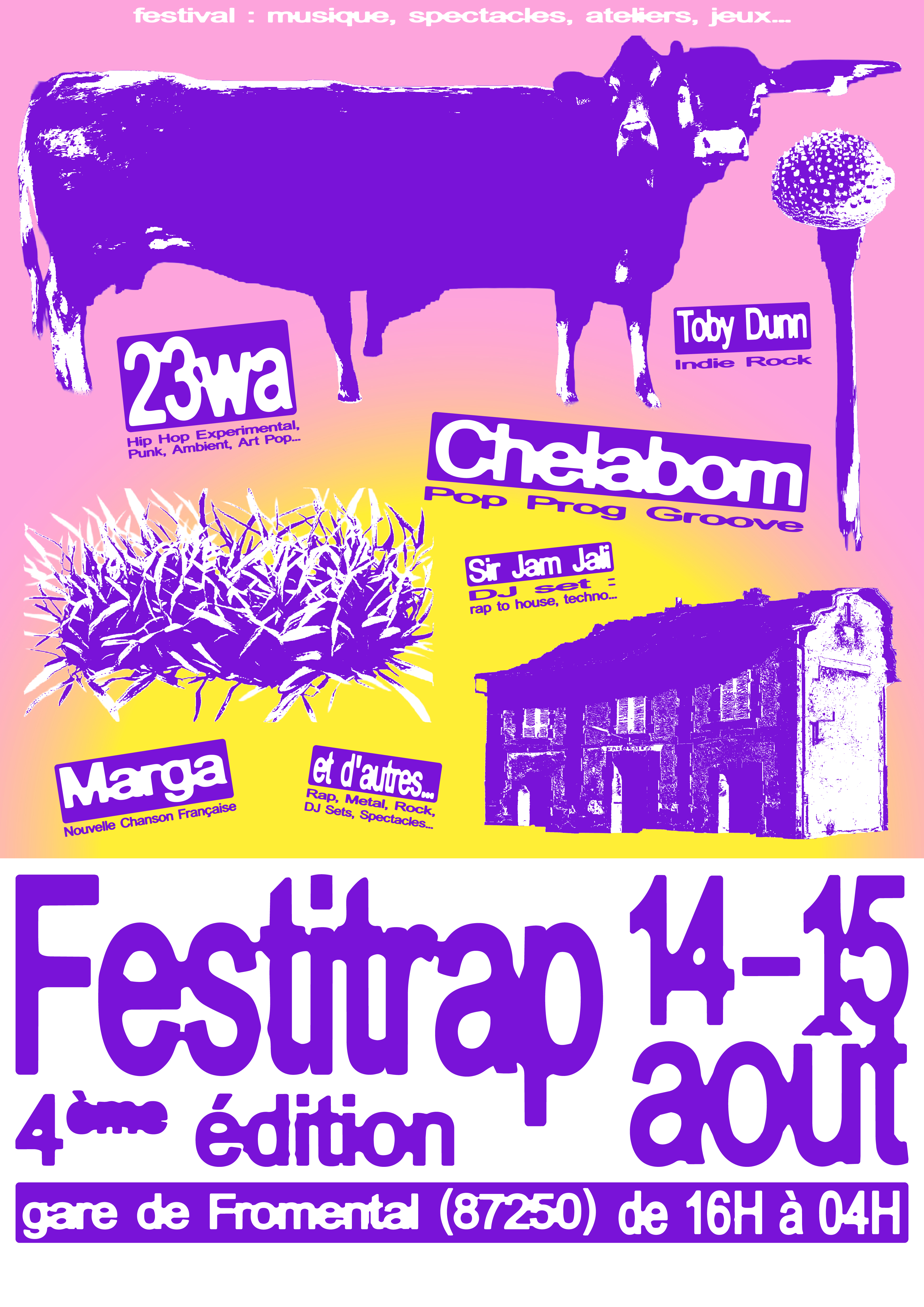Affiche Festitrap 4ème édition
